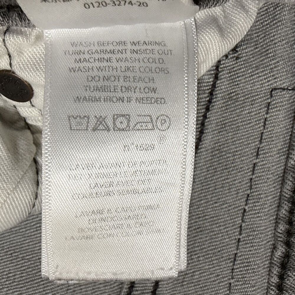 Polo Ralph Lauren Authentic Denim Goods Jeans Size 18 “The Sullivan Slim” Gray - Picture 9 of 10